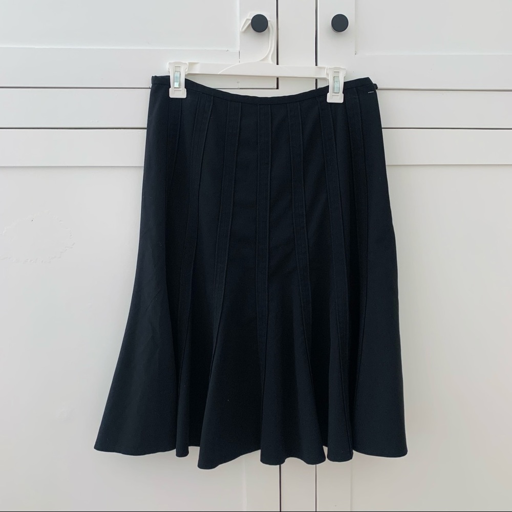 Dalia Collection Black MIDI Skirt